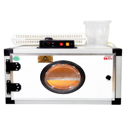 36 Kaz 189 Bıldırcın Kap.Pİd Kon.Ssr'liFull Otomatik Kuluçka Makinası